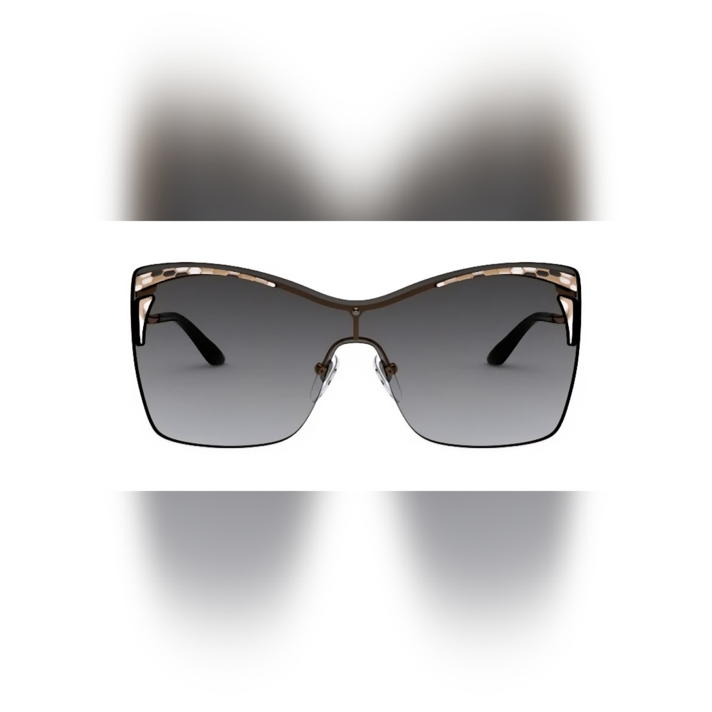 Bvlgari Sunglasses Pink GoldW/ Grey Gradient